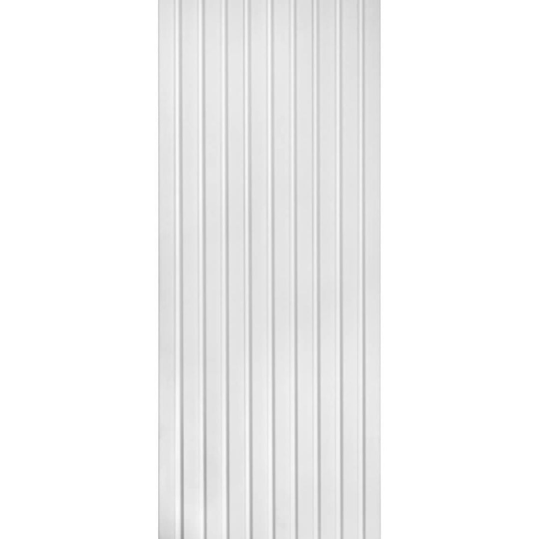 Riflaj alb din polimer dur vopsibil L0201 – 12.1×1.2×270 cm