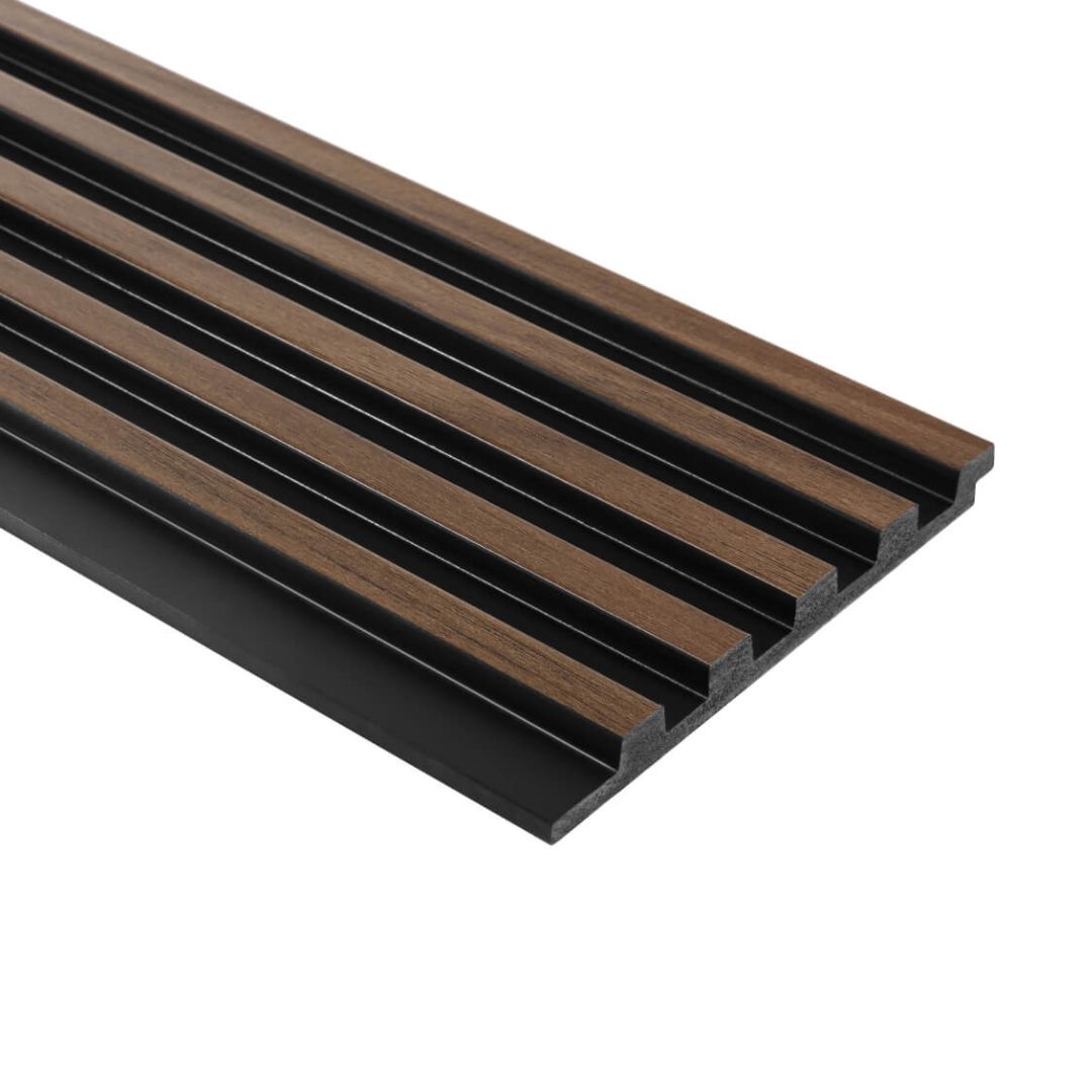 Riflaj polimer dur stejar inchis L0104 – 12.5×1.2×270 cm