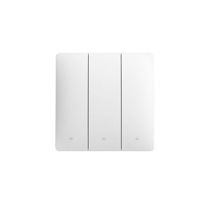 Telecomanda Alba Tripla Tip Comutator, Auto-Alimentata